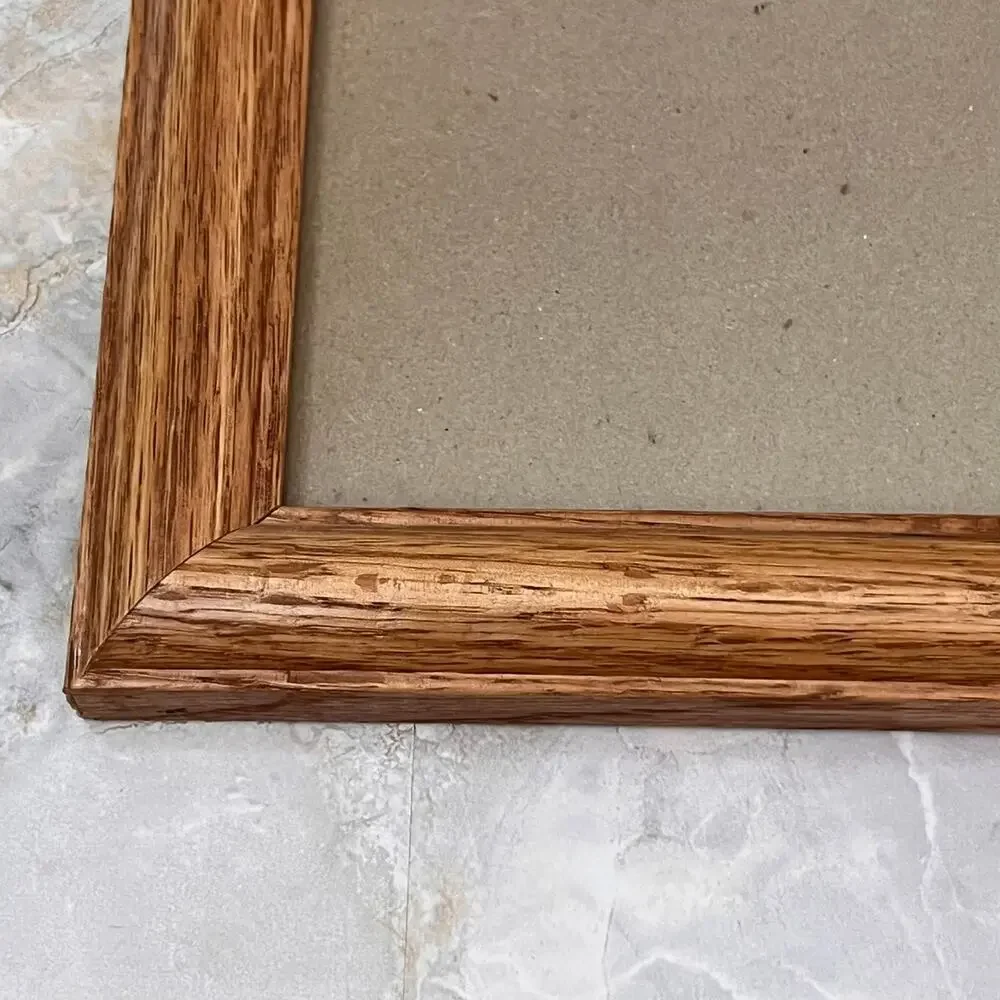 Large Solid Oak Wood Picture Photo Frame Free Standing 8